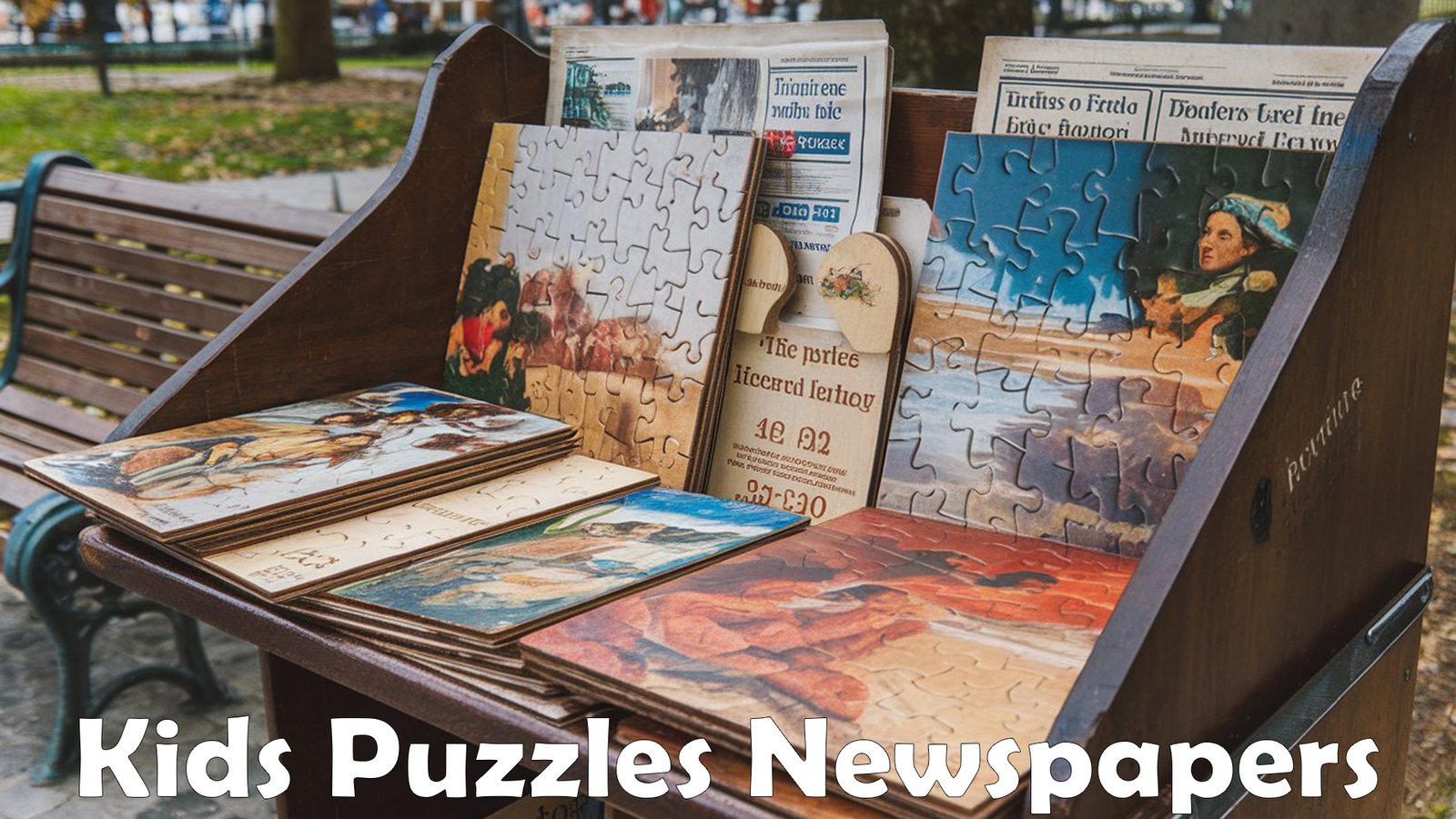 Kids Puzzles Newspapers