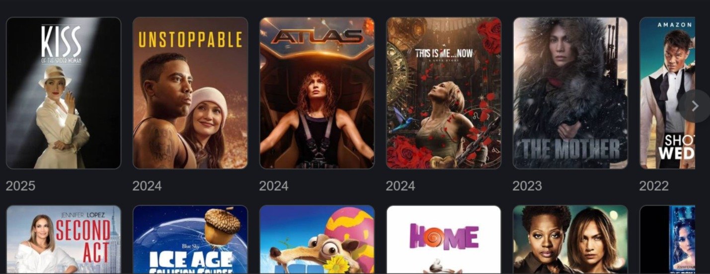Jennifer Lopez Movies