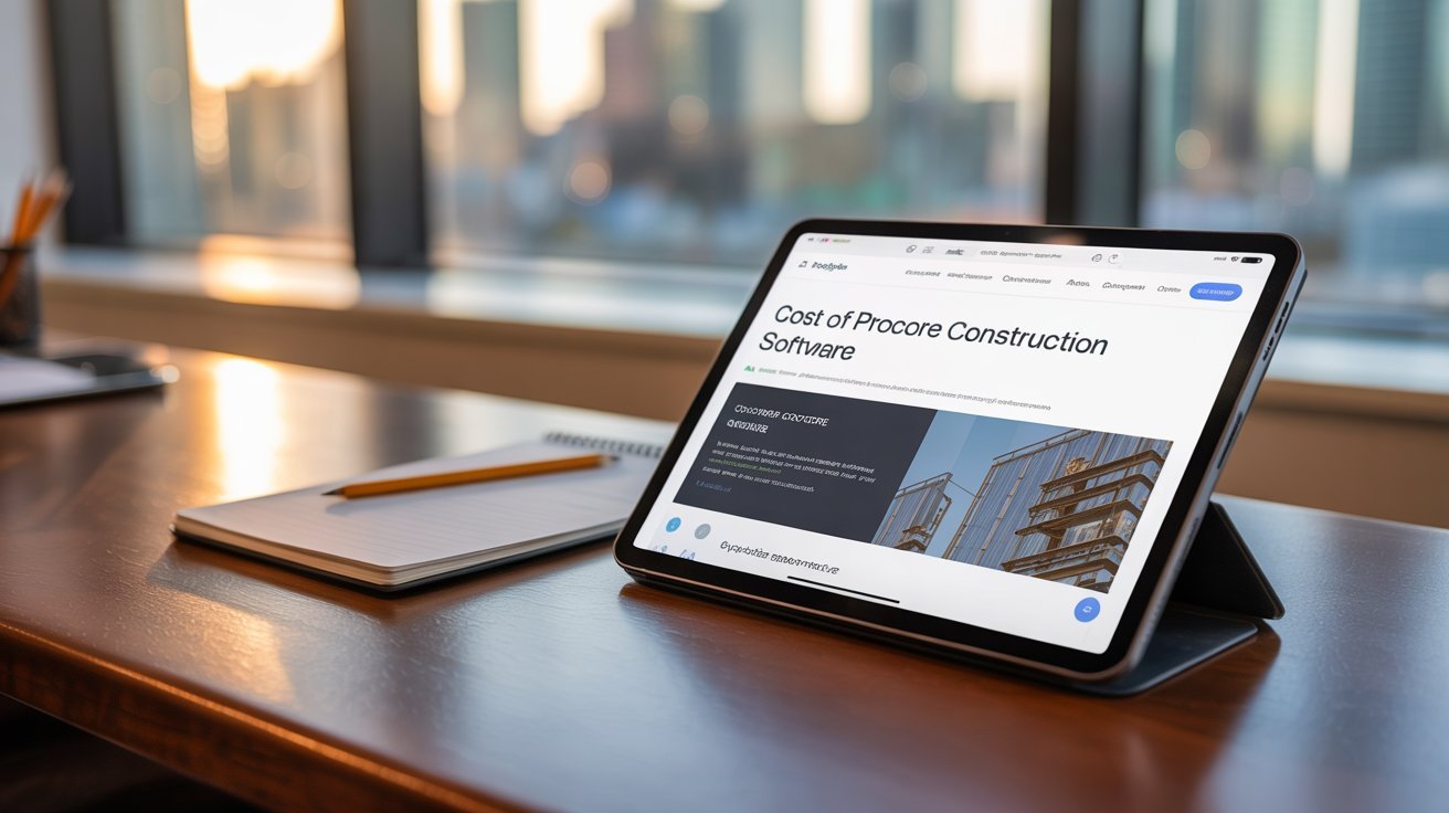 Cost of Procore Construction Software