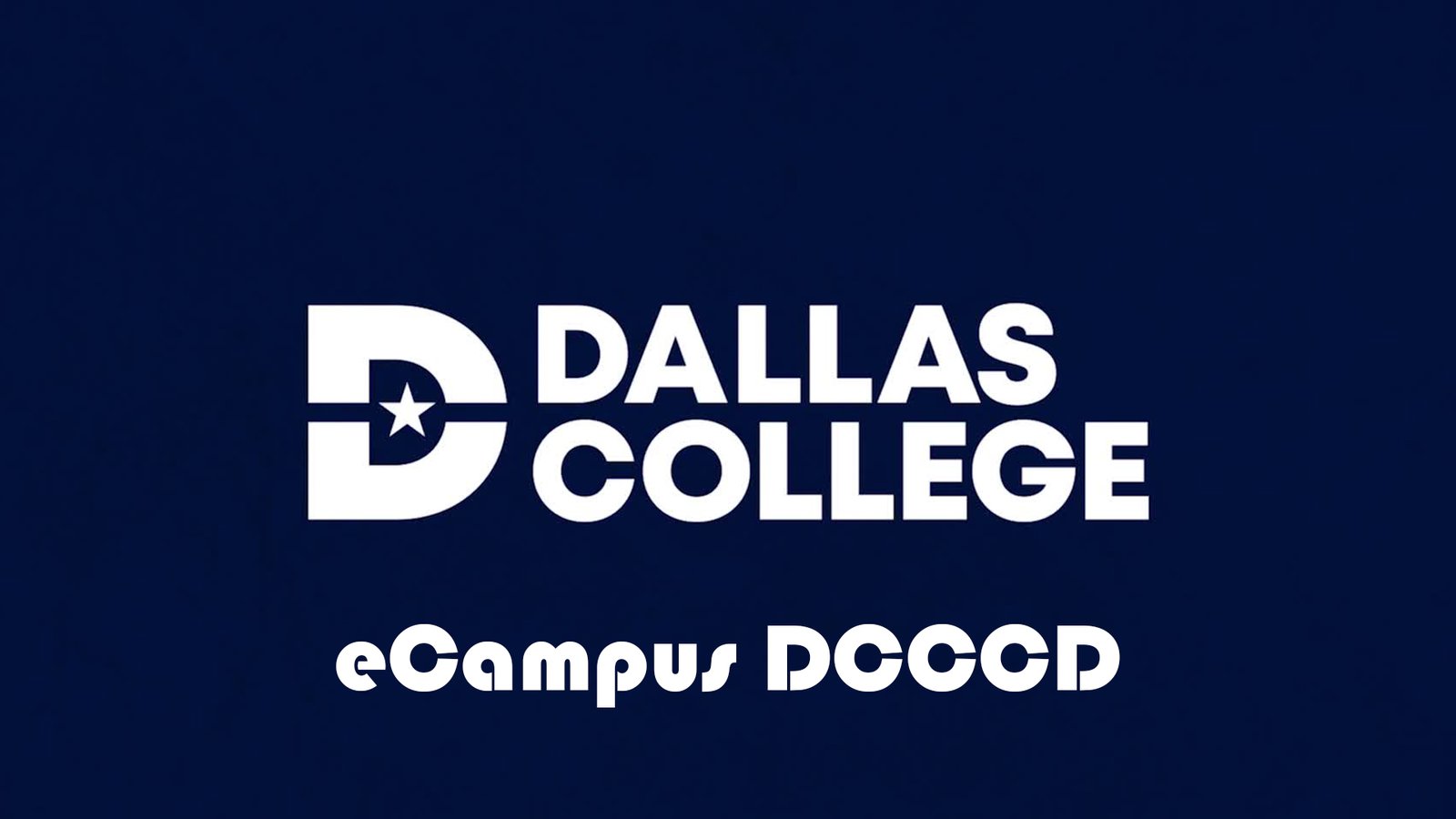 eCampus DCCCD