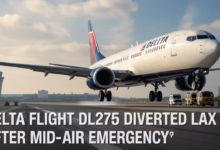 Delta Flight DL275 Diverted LAX