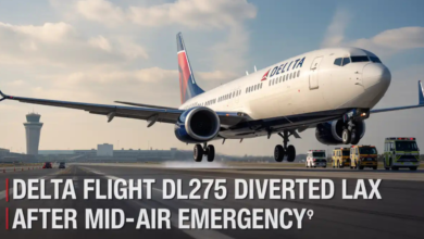 Delta Flight DL275 Diverted LAX