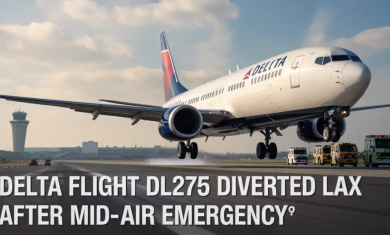 Delta Flight DL275 Diverted LAX