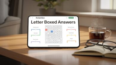 Letter Boxed Answers